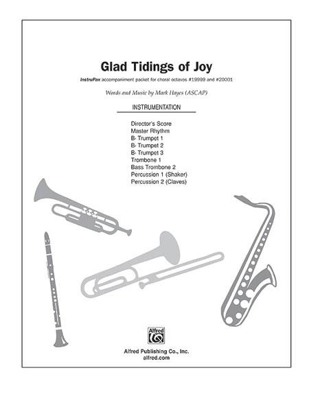 Glad Tidings of Joy (Instrumental parts)